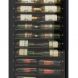 141-Bottle Single-Zone Backlit Panel Wine Cooler (Black) - Left Hinge - 0