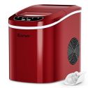Costway (EP22769RE) Red Portable Compact Electric Ice Maker Machine Mini Cube