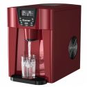 Costway (EP24509US-RE) Countertop Red 2 In 1 Ice Maker Water Dispenser