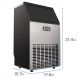 hOmeLabs (HME030276N) Freestanding Ice Maker Machine - 2
