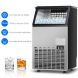 Costway Built-In Stainless Steel Commercial Ice Maker Portable Ice Machine Restaurant - 2