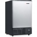 Lorell 19-Liter Stainless Steel Ice Maker, Stainless Steel