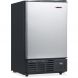 Lorell 19-Liter Stainless Steel Ice Maker, Stainless Steel - 0