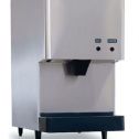 Hoshizaki DCM-270BAH 282 lb 17" Wide Air-Cooled Cubelet-Nugget Style Ice Machine and Water Dispenser w/ Bin