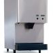 Hoshizaki DCM-270BAH 282 lb 17" Wide Air-Cooled Cubelet-Nugget Style Ice Machine and Water Dispenser w/ Bin - 0