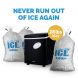 NewAir (NIM028BK00) 28-lb Flip-Up Door Portable/Countertop Cube Ice Maker - 2