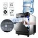 VEVOR 110LBS Commercial Ice Maker 13.2LBS Ice Storage with Cool Water Dispenser - 1