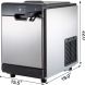 VEVOR 110LBS Commercial Ice Maker 13.2LBS Ice Storage with Cool Water Dispenser - 2
