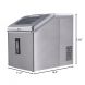 Home Portable Countertop Ice Maker Machine for Crystal Ice Cubes in 48 lbs/Day with Ice Scoop - 1