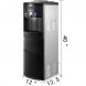 VEVOR Water Dispenser with Ice Maker Ice Maker and Dispenser 12kg/24h Dispenser - 1