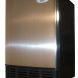 Sunpentown (IM-150US) Stainless Steel Undercounter Ice Maker with Freezer - 1
