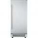 Hanover The Vault 15 In. Stainless Steel Undercounter Ice Maker with Reversible Door and Touch Controls - 0