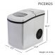 NutriChef PICEM25 Electronic Ice Maker Machine - 2