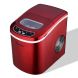 Apontus&nbsp;Mini portable compact electric ice maker machine - red - 0