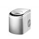 Ainfox Portable Ice Maker Machine for Countertop-Makes 26 lbs of Ice per 24 hours - 9PCS Bullet Ready in 8-10 Minutes-Electric Ice Making Machine with Ice Scoop and 1.5 lb Ice Storage(Silver) - 1