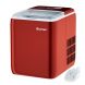 44-Lbs Capacity Portable Red Electric Countertop Ice Maker Machine with Scoop - 0