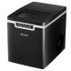 10"x14"x11.5" Portable Black Countertop Ice Maker Machine with Ice Scoop - 1