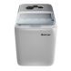 44-Lbs Capacity Portable Silver Electric Countertop Ice Maker Machine with Scoop - 2