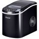 Mini Portable Compact Electric Ice Maker Machine-Black - 0