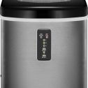 Insigniaâ„¢ - 33-Lb. Portable Ice Maker - Stainless steel