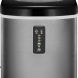 Insigniaâ„¢ - 33-Lb. Portable Ice Maker - Stainless steel - 0