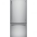 GE® ENERGY STAR® (GDE21ESKSS) 21.0 Cu. Ft. Bottom-Freezer Refrigerator
