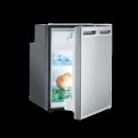 Dometic Coolmatic CRX-1080E/F-S 78 Liter AC/DC Refrigerator Freezer Silver Flush Frame