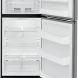 Frigidaire FFHT1835VS 30" Top Freezer Refrigerator with 18 cu. ft. Total Capacity  2 Full Width Glass SpaceWise Refrigerator Shelves  1 Full Width Wire Freezer Shelf  and Reversible Door  in Stainless - 3