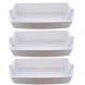 3-Pack Door Shelf Bins 2187172 Replacement for Frigidaire Whirlpool Kenmore Refrigerator PS328468 - 0
