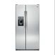 GE Appliances 36 Inch Freestanding Side by Side Refrigerator Stainless Steel - 0
