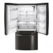 GE Black Stainless Steel  33" Counter Depth French Door Refrigerator with 17.5 cu. ft. Capacity - 2