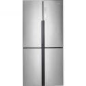 Haier  16.0 Cu. Ft. 4 Door Bottom Freezer Refrigerator Stainless Steel