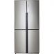 Haier  16.0 Cu. Ft. 4 Door Bottom Freezer Refrigerator Stainless Steel - 1