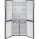 Haier  16.0 Cu. Ft. 4 Door Bottom Freezer Refrigerator Stainless Steel - 3