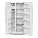 GE Appliances 33 Inch Freestanding Side by Side Refrigerator White - 2