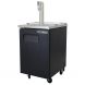 True TDD-1-HC 24" Back Bar w/ (1) Keg Capacity - (1) Column, Black, 115v - 0