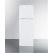 Summit FF946W 8.8 cu. ft. Frost Free Refrigerator-Freezer for Smaller Kitchens, White - 0