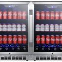 Edgestar Cbr1502sgdual 47" Wide 284 Can Built-In Side-By-Side Beverage Coole - Stainless