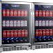 Edgestar Cbr1502sgdual 47" Wide 284 Can Built-In Side-By-Side Beverage Coole - Stainless - 1
