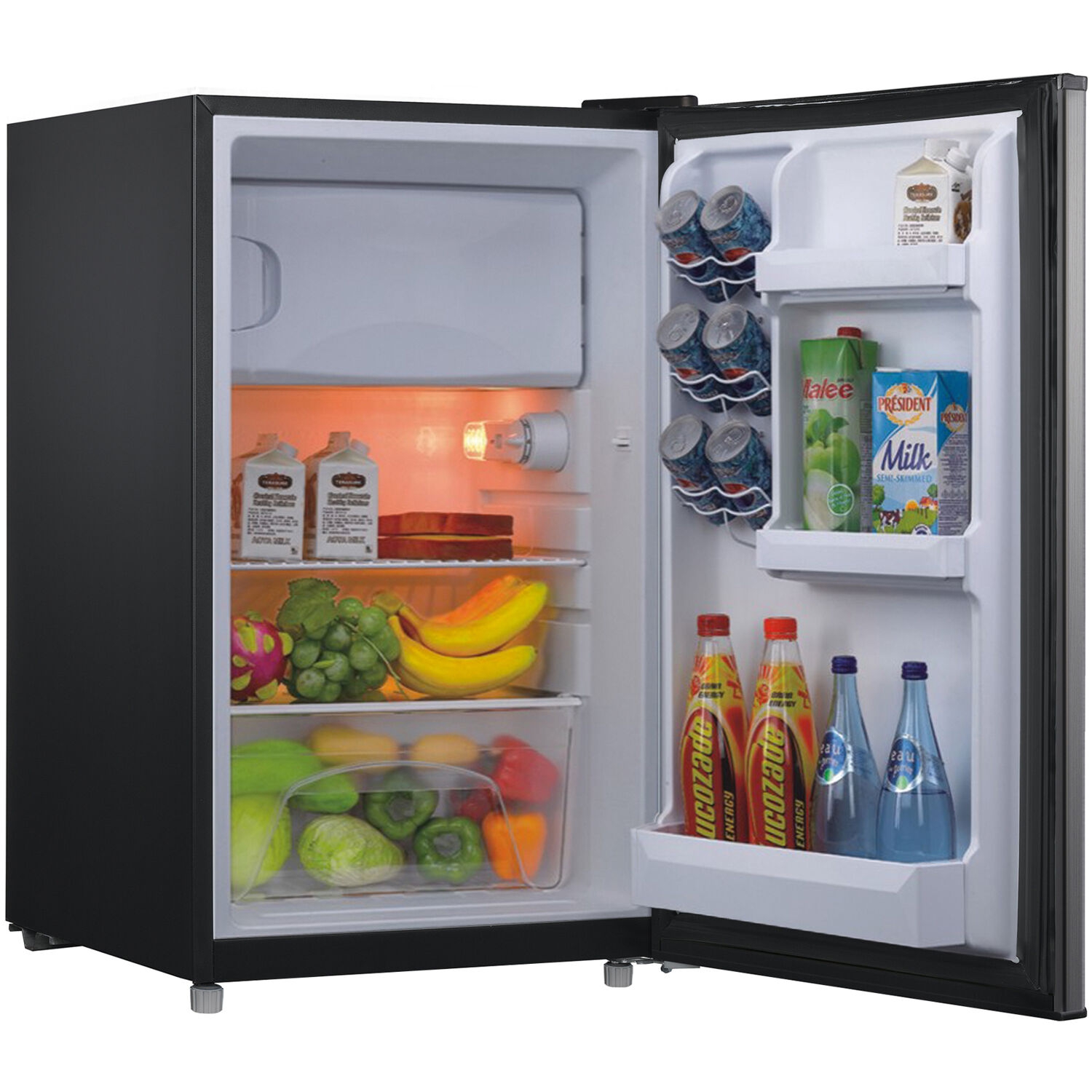 Amana Energy Star 4 6 Cu Ft Single Door Mini Refrigerator With 