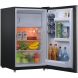 Amana Energy Star 4.6-Cu. Ft. Single-Door Mini Refrigerator with Freezer Compartment, Black with Stainless-Look Door - 1