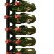 18-Bottle Epic Metal Wine Rack (Black) - 0