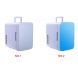 ZOKOP 6L Mini Car Fridge Cooler Warmer 12V 220V Compressor Refrigerator Portable Electric Icebox Small Freezer - 2